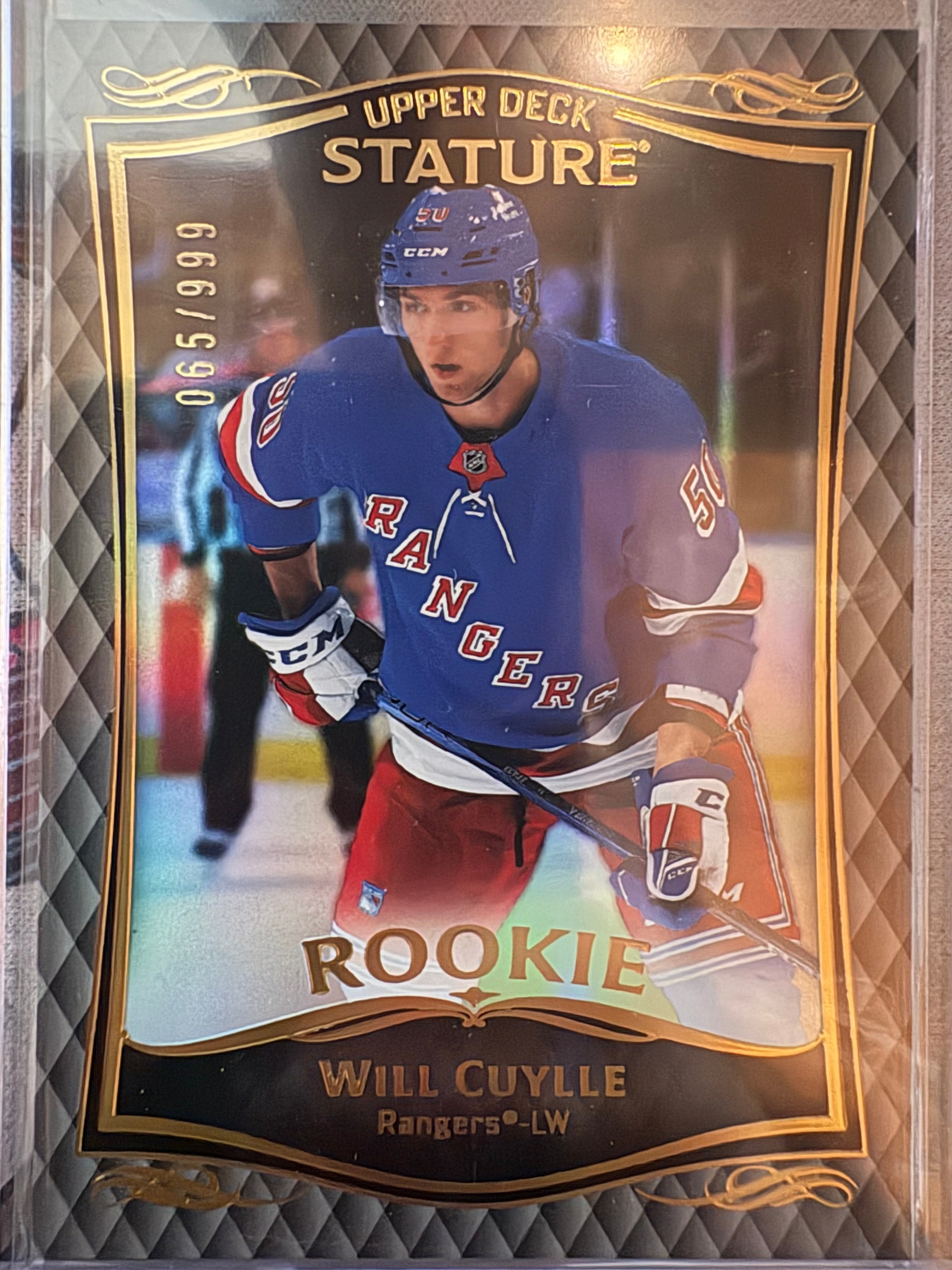 Will Cuylle Upper deck Stature 2023-24 065/999