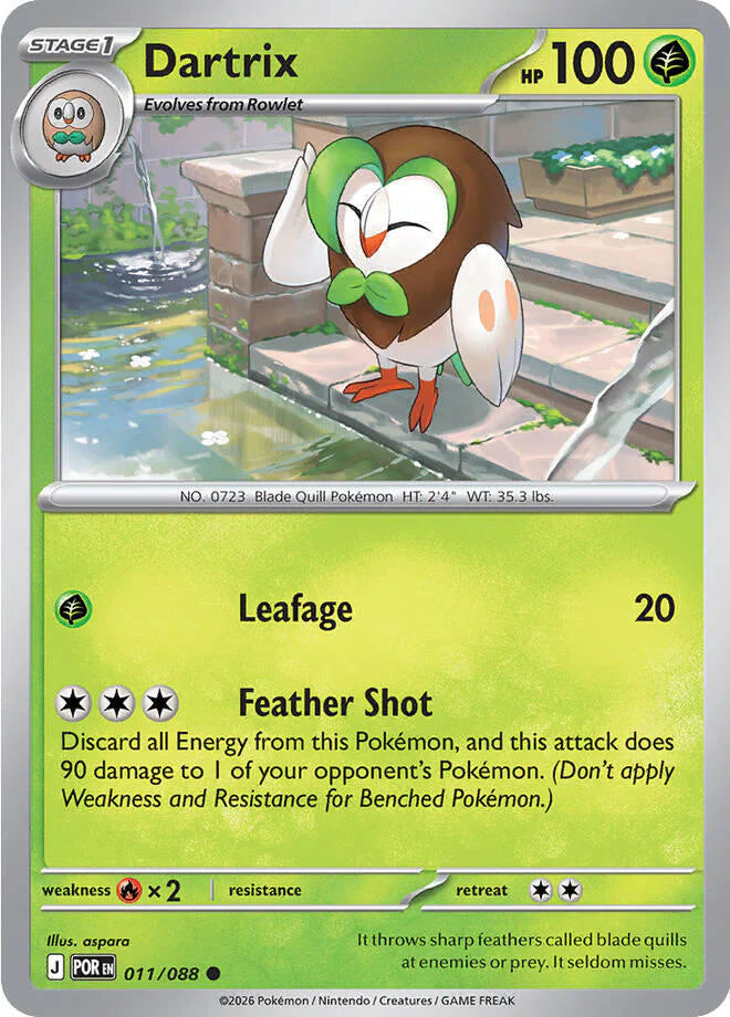 Dartrix 011 reverse foil ME03 Perfect Order