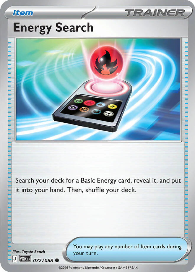 Energy Search 072 reverse foil ME03 Perfect Order
