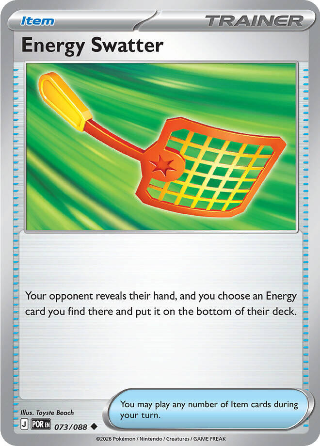 Energy Swatter 073 reverse foil ME03 Perfect Order