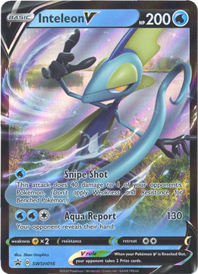 Inteleon V Promo SWSH016 Sword & Shield