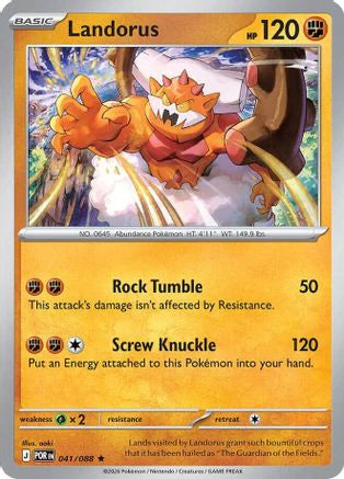 Landorus 041 - Holofoil ME03 Perfect Order