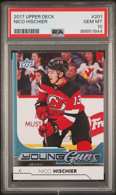 PSA 10 Nico Hischier Young Guns