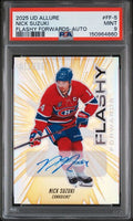 PSA 9 Nick Suzuki Flashy Forwards Auto