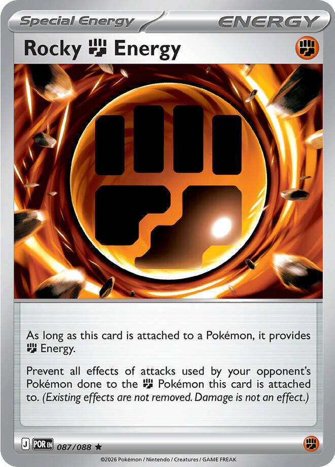 Rocky Fighting Energy Holofoil 087 ME03 Perfect Order