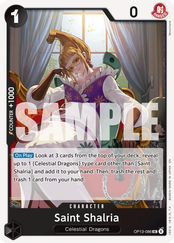 Saint Shalria - Carrying On His Will (OP13)
