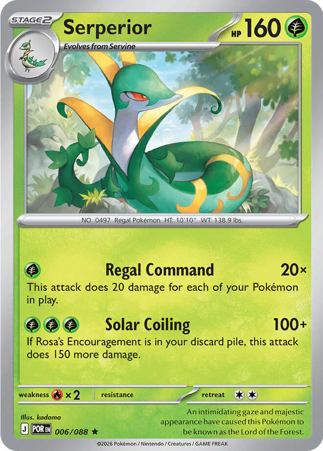 Serperior 006 Holofoil ME03 Perfect Order