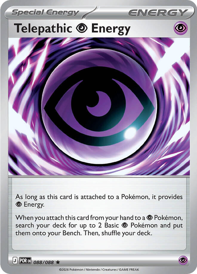 Telepathic Psychic Energy 088 ME03 Holofoil Perfect Order