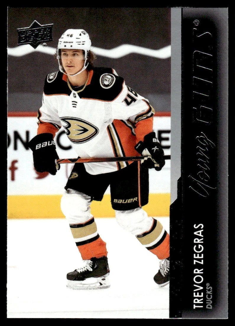 Trevor Zegras Young guns Upper deck