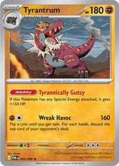 Tyrantrum 045 reverse foil ME03 Perfect Order